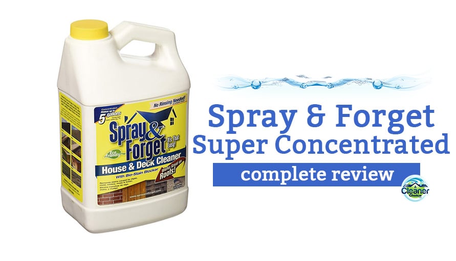 Our In-Depth Review Of Spray and Forget Super Concentrated